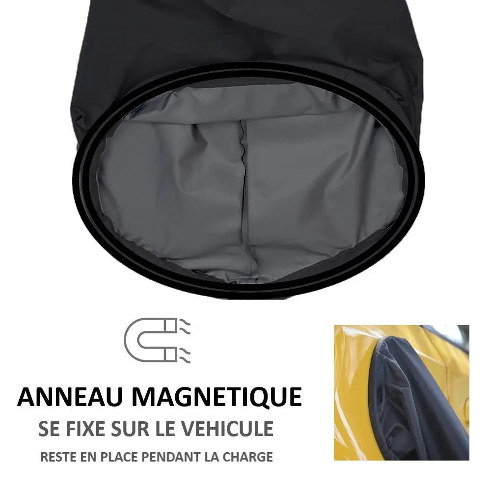 Protection du câble et de la trappe de recharge électrique