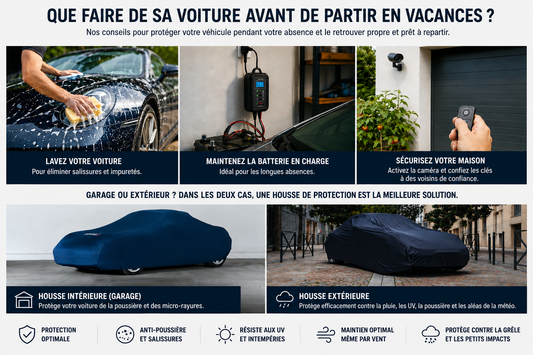 Comment protéger sa voiture avant les vacances