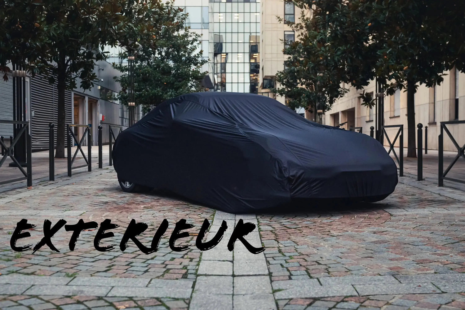 Housse pour l'Extérieur, Demi-Housse, Protection Pare-Brise - 4 Saisons