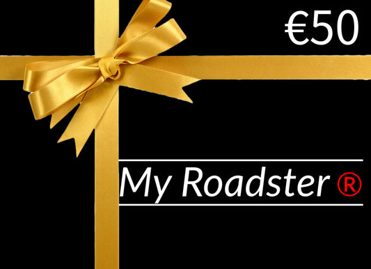 Carte-Cadeau My Roadster® - Carte cadeau housse de protection Voiture Vélo Sac.