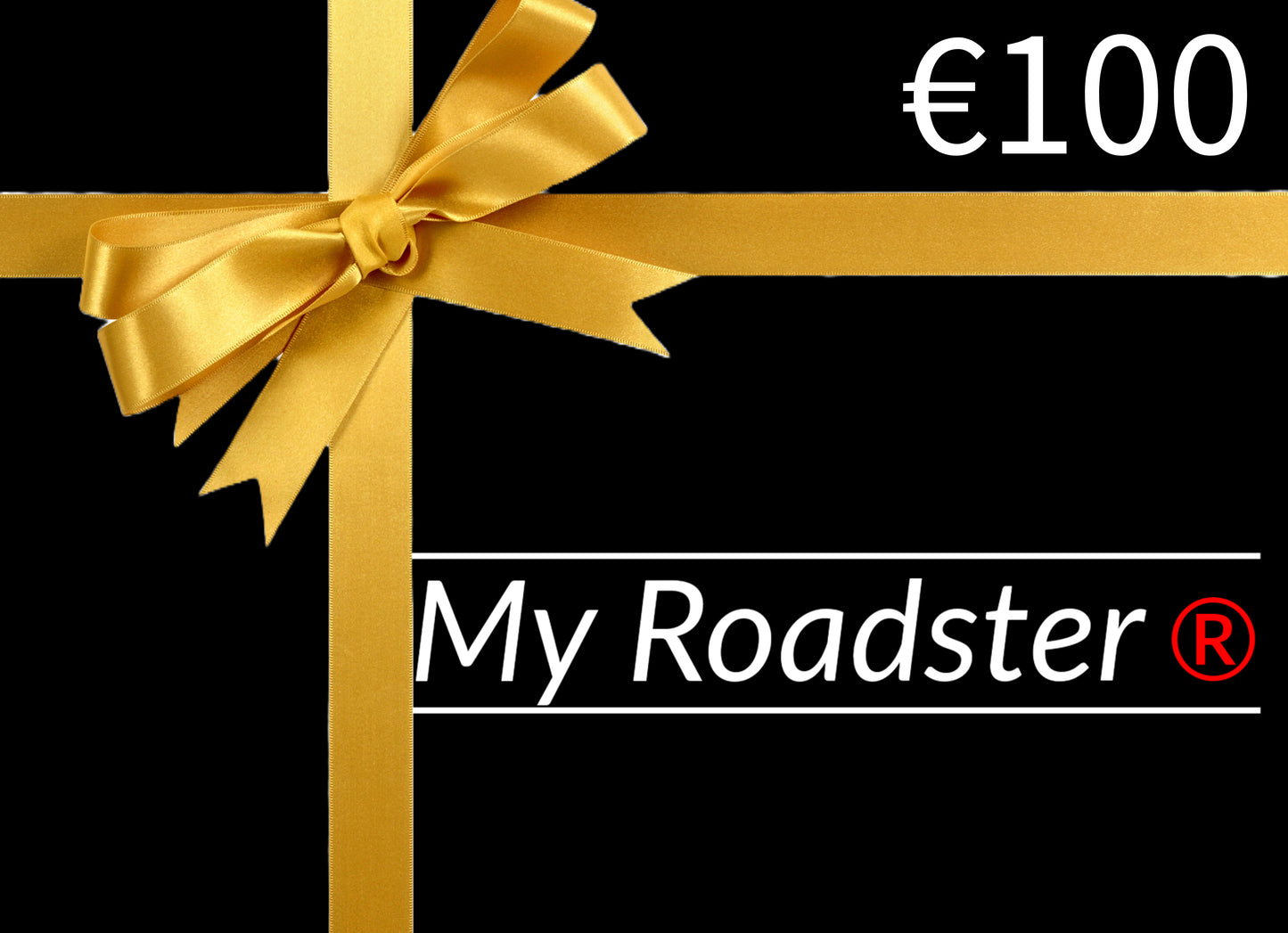 Carte-Cadeau My Roadster® - Carte cadeau housse de protection Voiture Vélo Sac.
