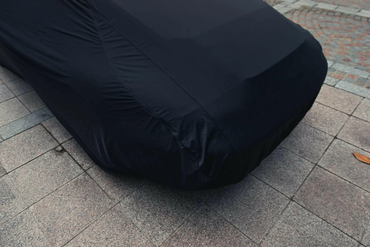 Housse Voiture Étanche Toutes Saisons - Protection Complète Anti-UV, Pluie, Soleil - Pour Mini Cooper 2002-2021 - Oxford 210D Noir Bleu Bande Réfléchissante