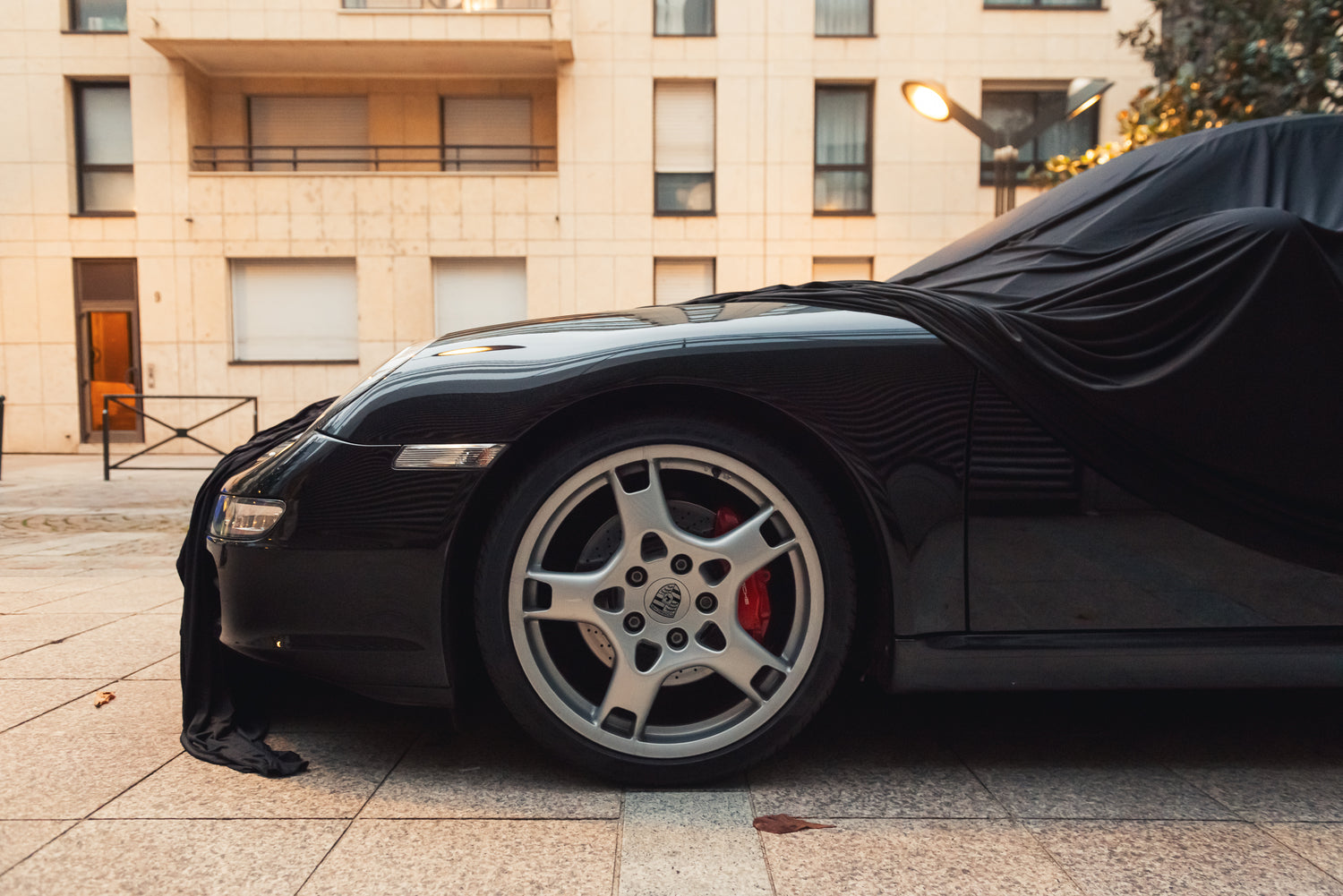 Drap housse protection Porsche