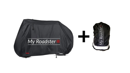 Housse de vélo et sac à dos - Noir | My Roadster®.