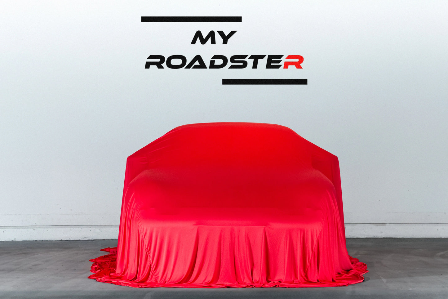 red reveal cover on porsche