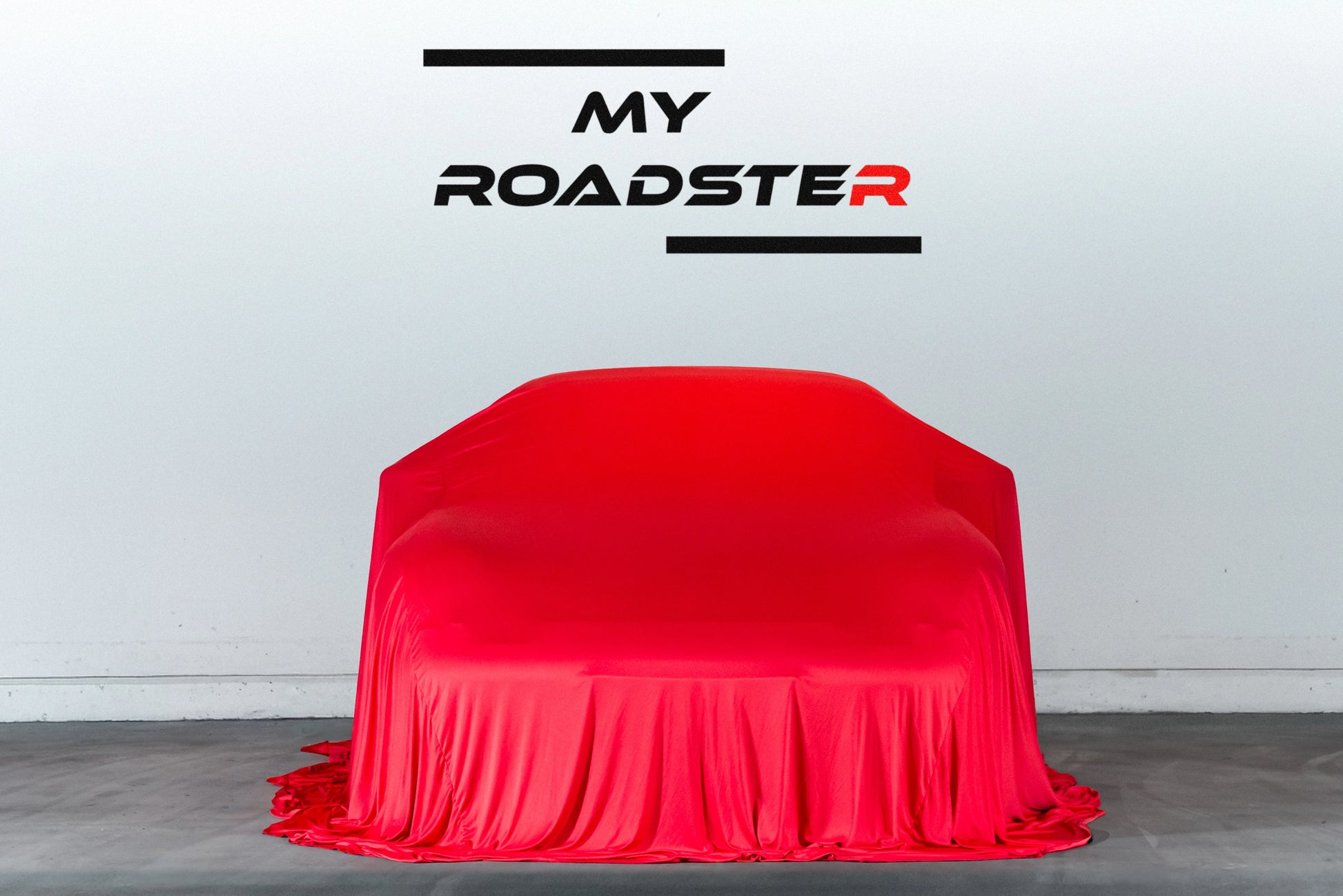 red reveal cover on porsche