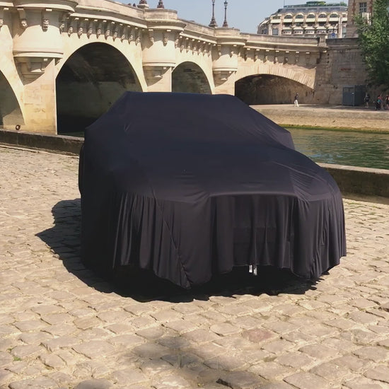 Drap de présentation voiture showroom